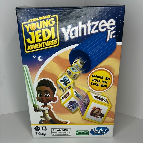 Hasbro Other - Hasbro Star Wars Young Jedi Adventures Yahtzee Jr. - Blue and Yellow